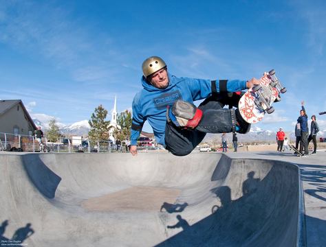 Lehi Utah Front Side Air - Photo: Dan Hughes 